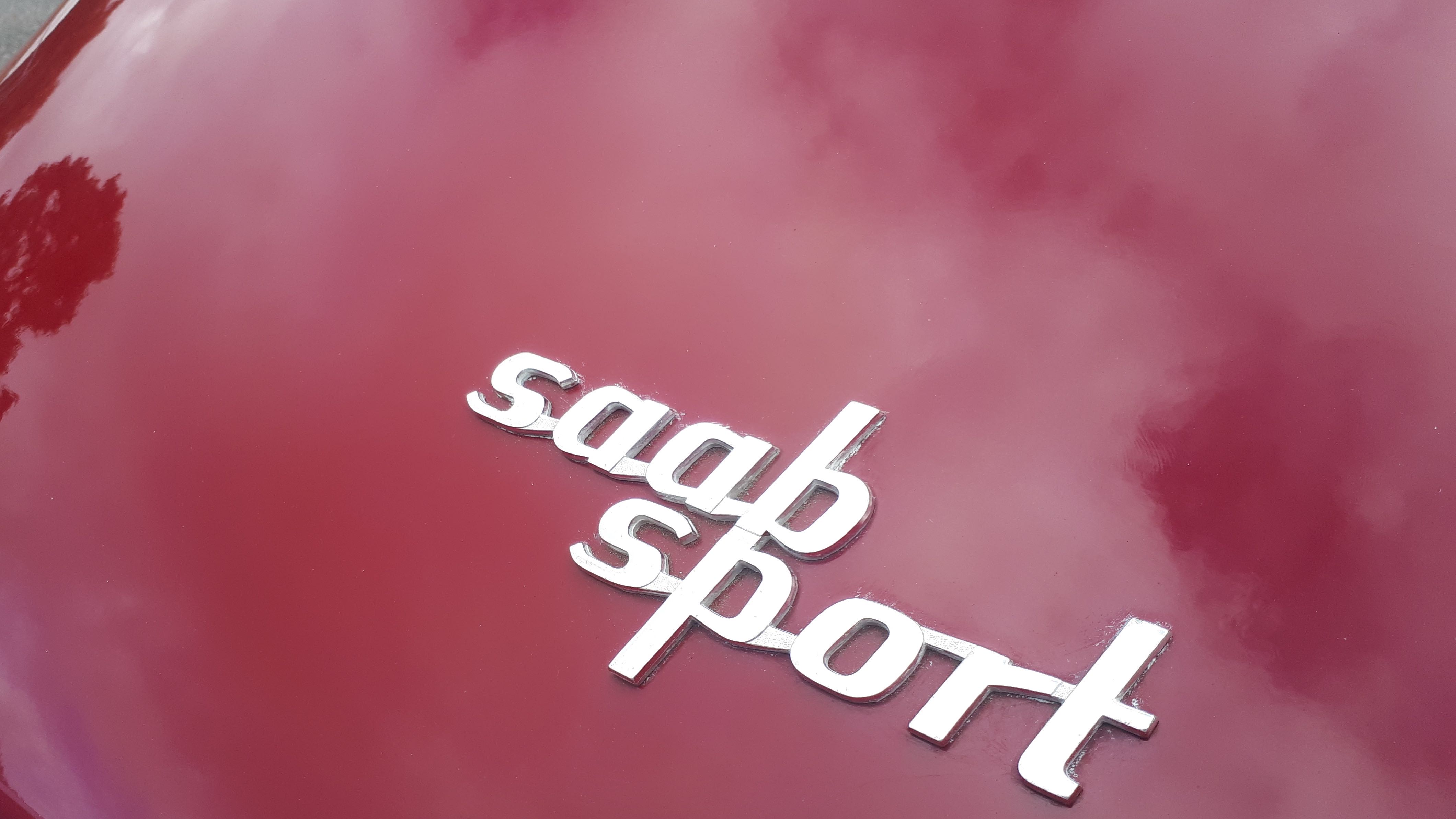 saab Sport detalj