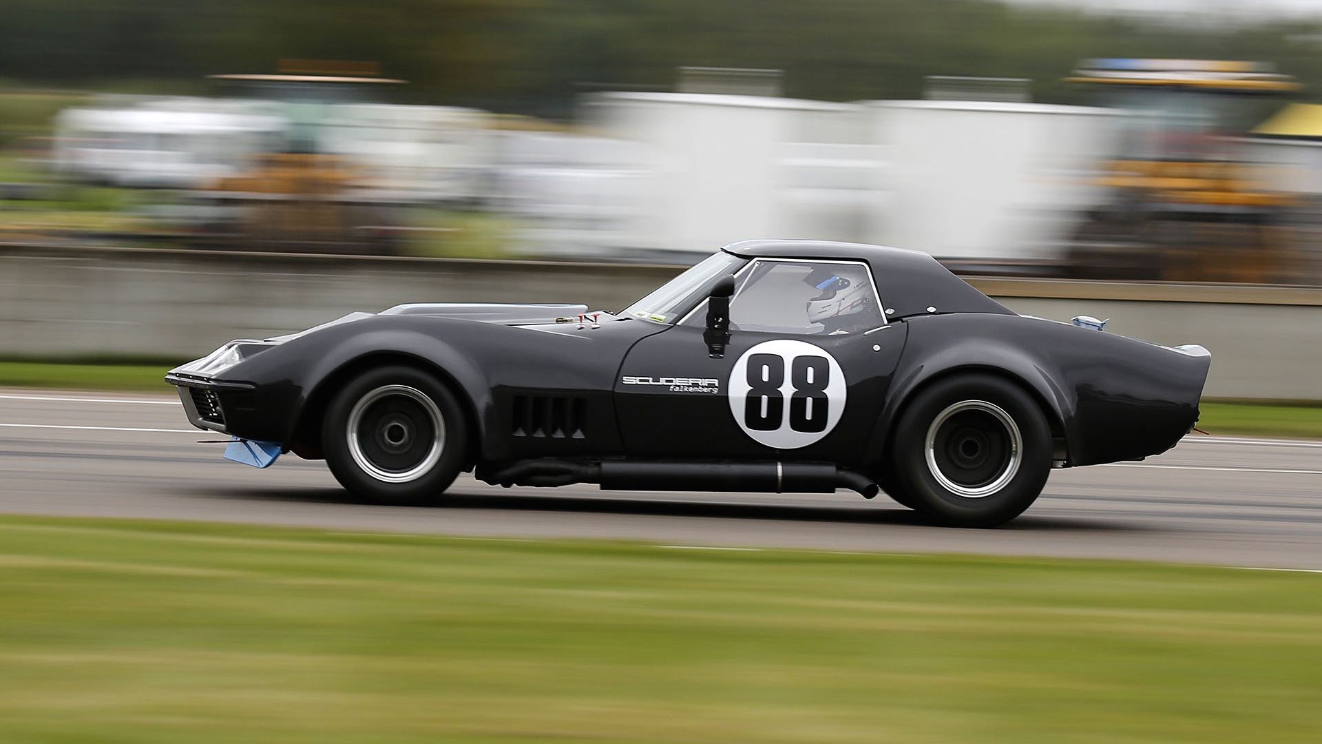 chevrolet Corvette sida vänster falkenberg