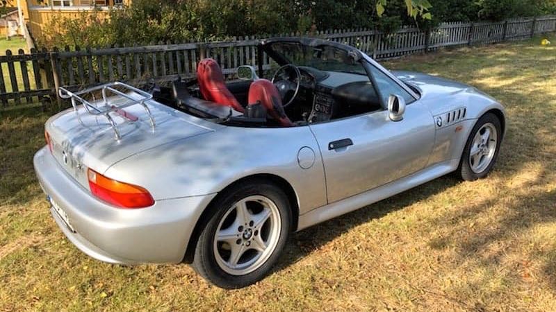 BMW Z3 snett bakifrån