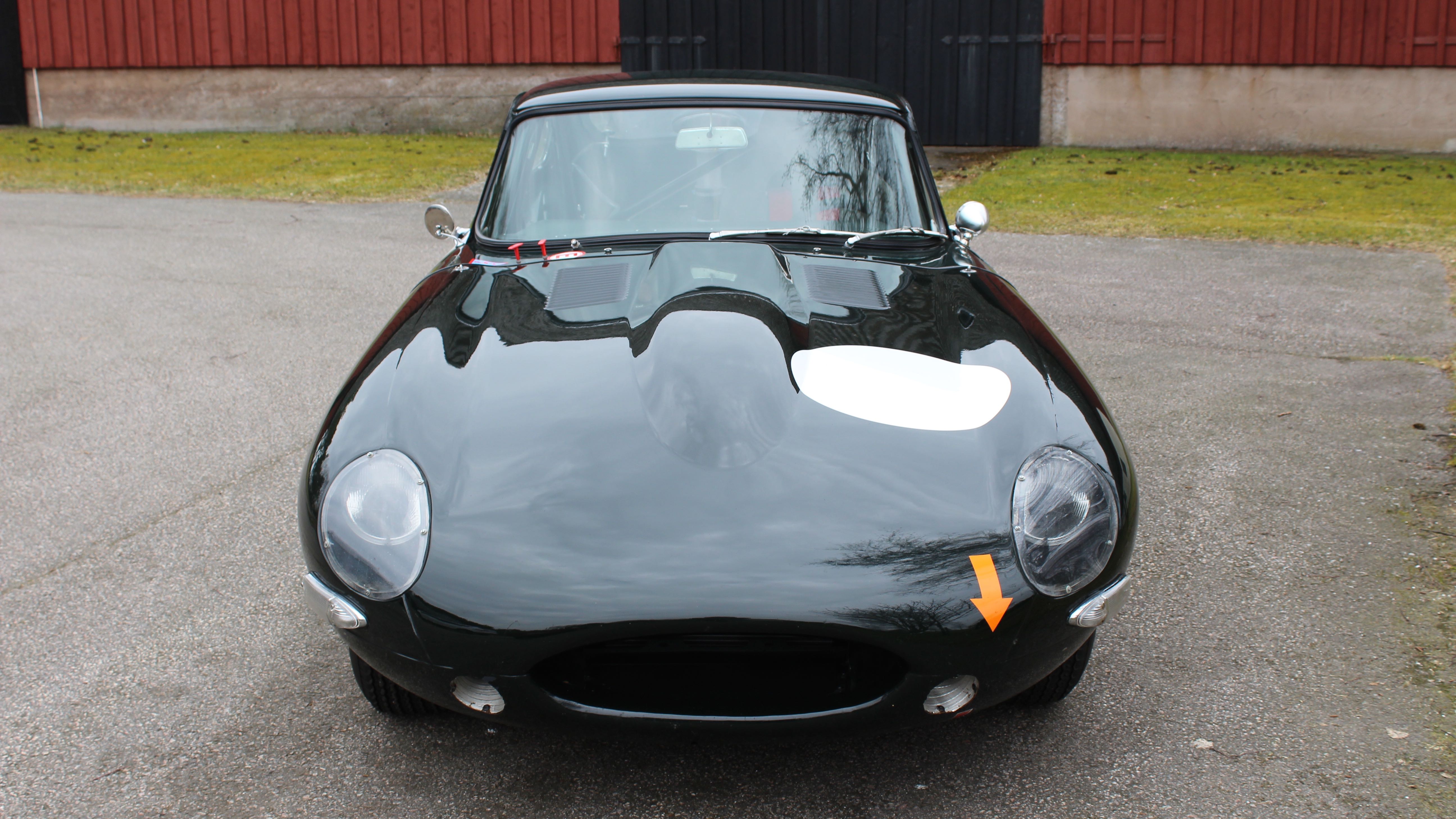 jaguar E-type 1961 framifrån