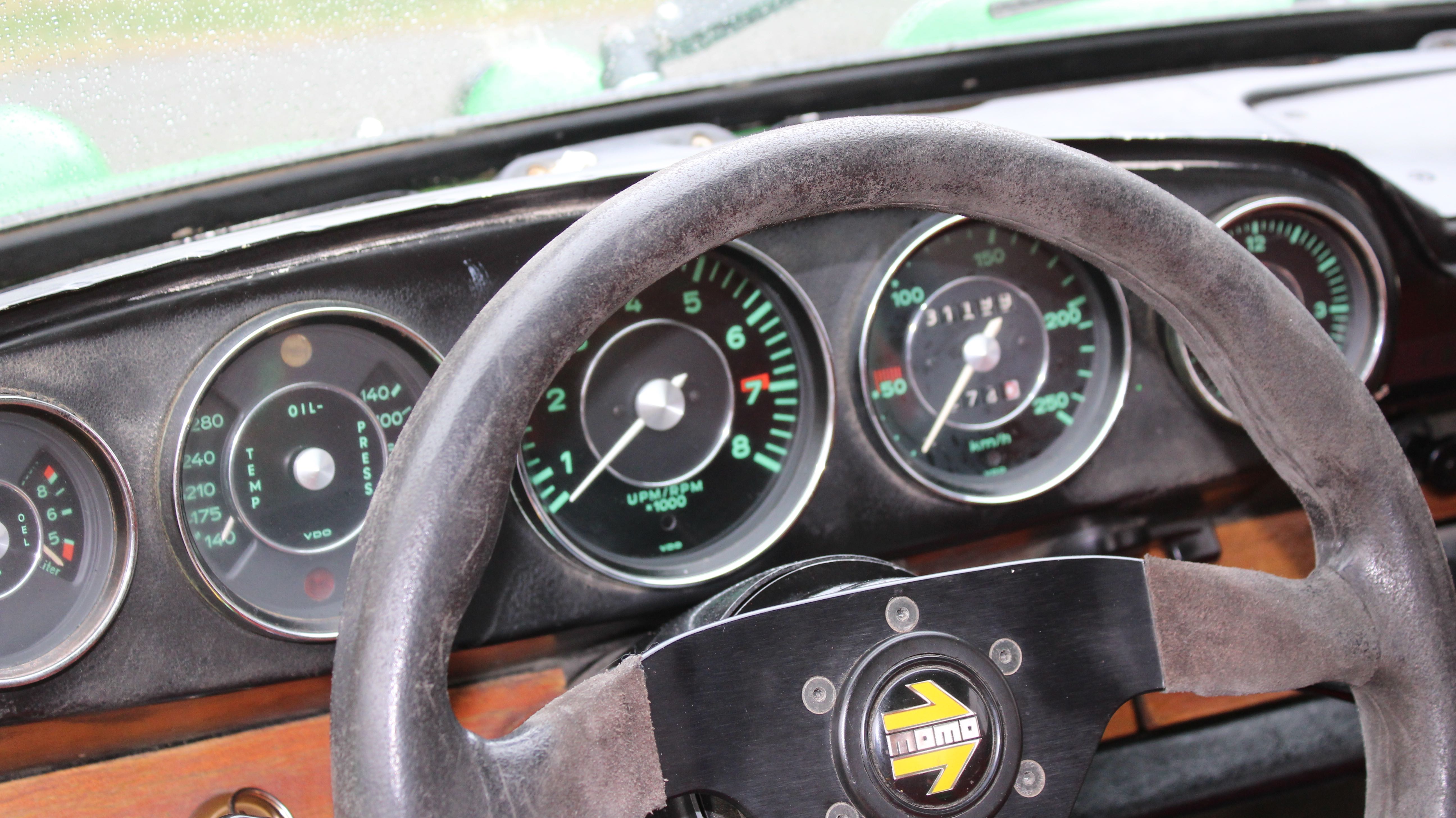 porsche 911 detalj instrument