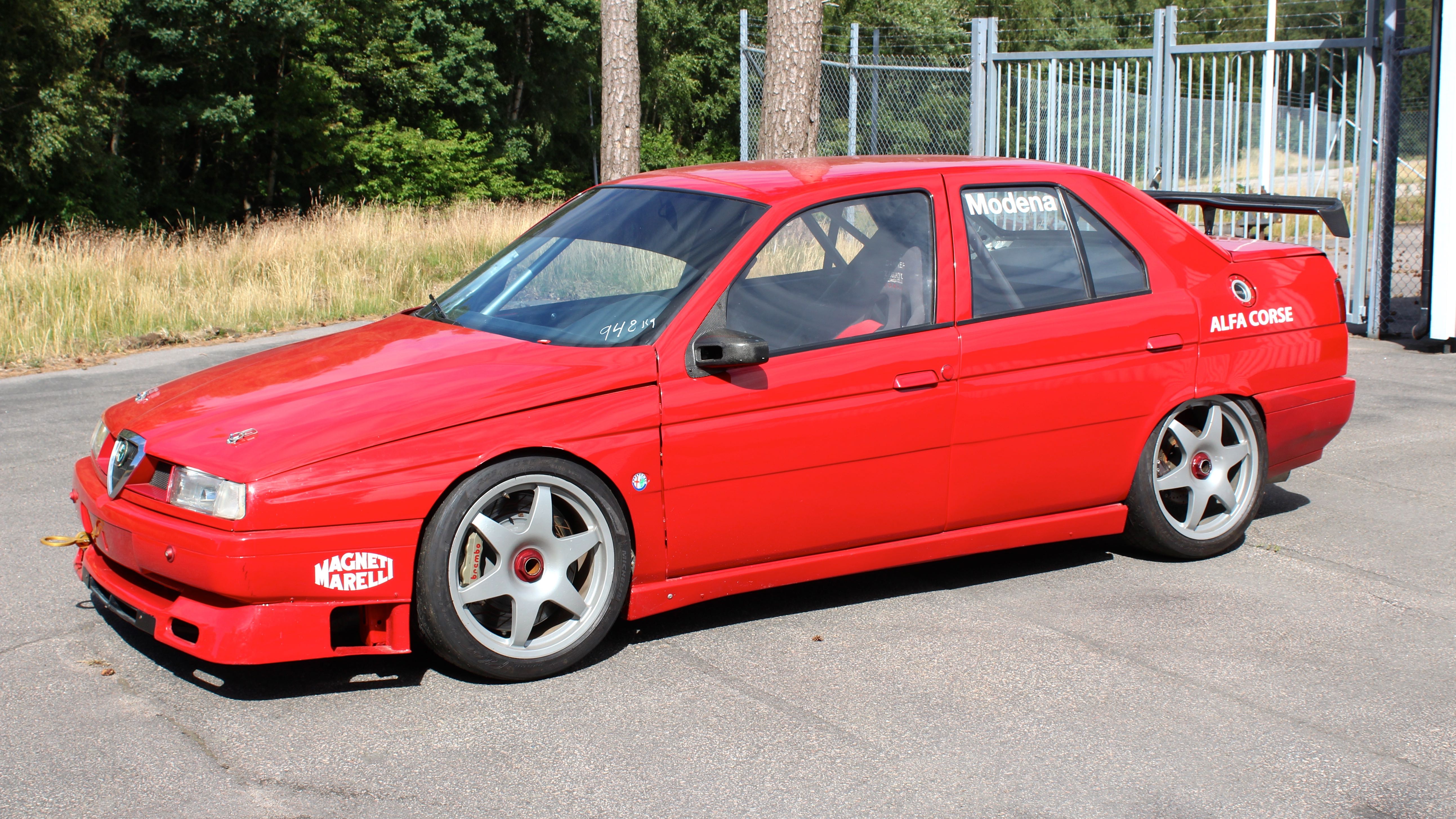 alfa Romeo 155 ny snett sidan