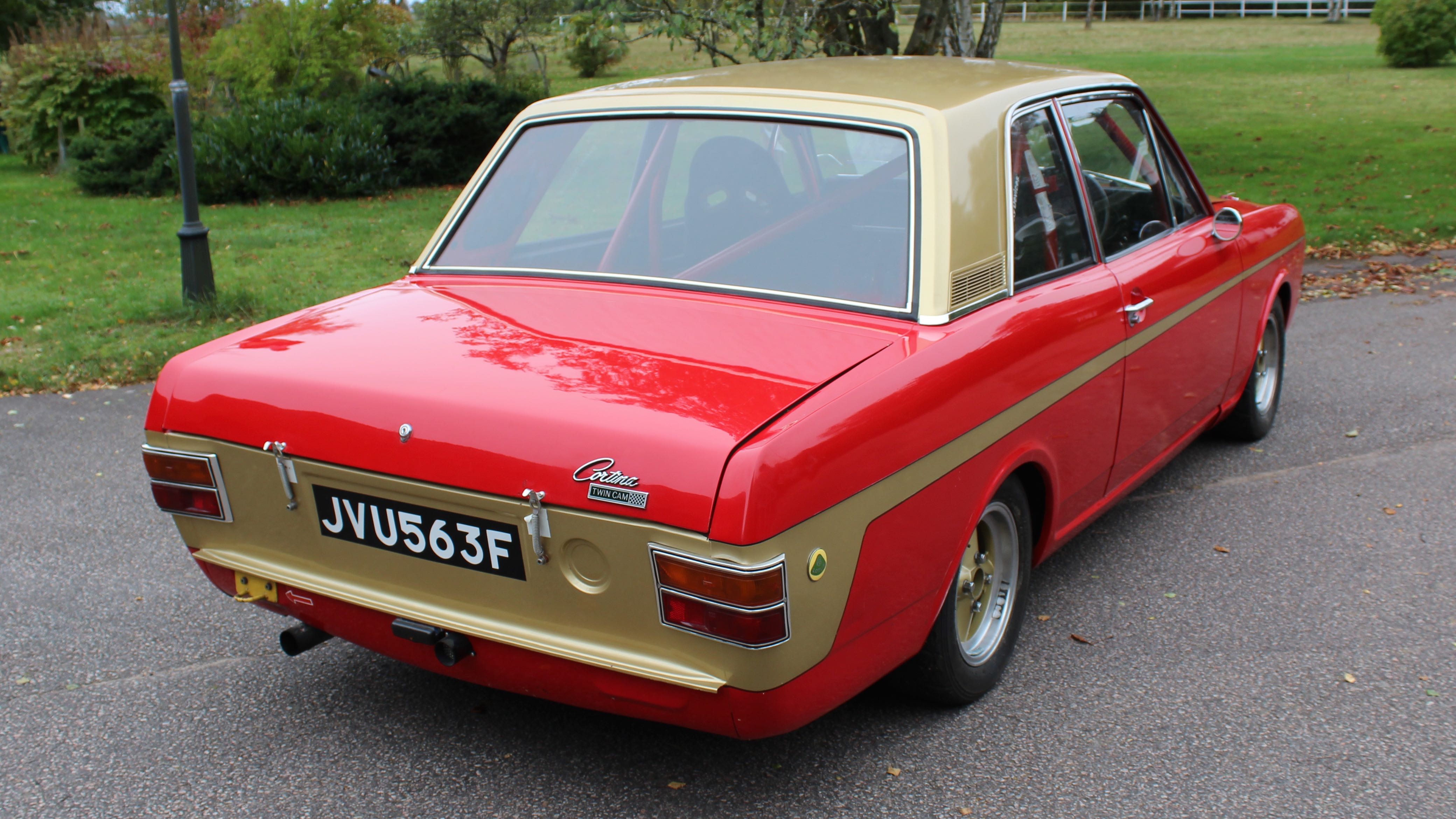 ford Lotus Cortina Mk2 snett bak hö ny2