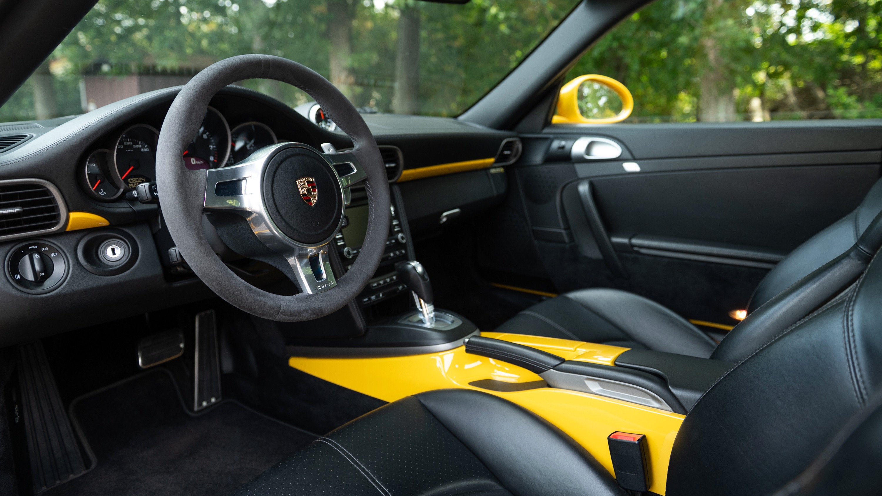 Porsche 997 inredning