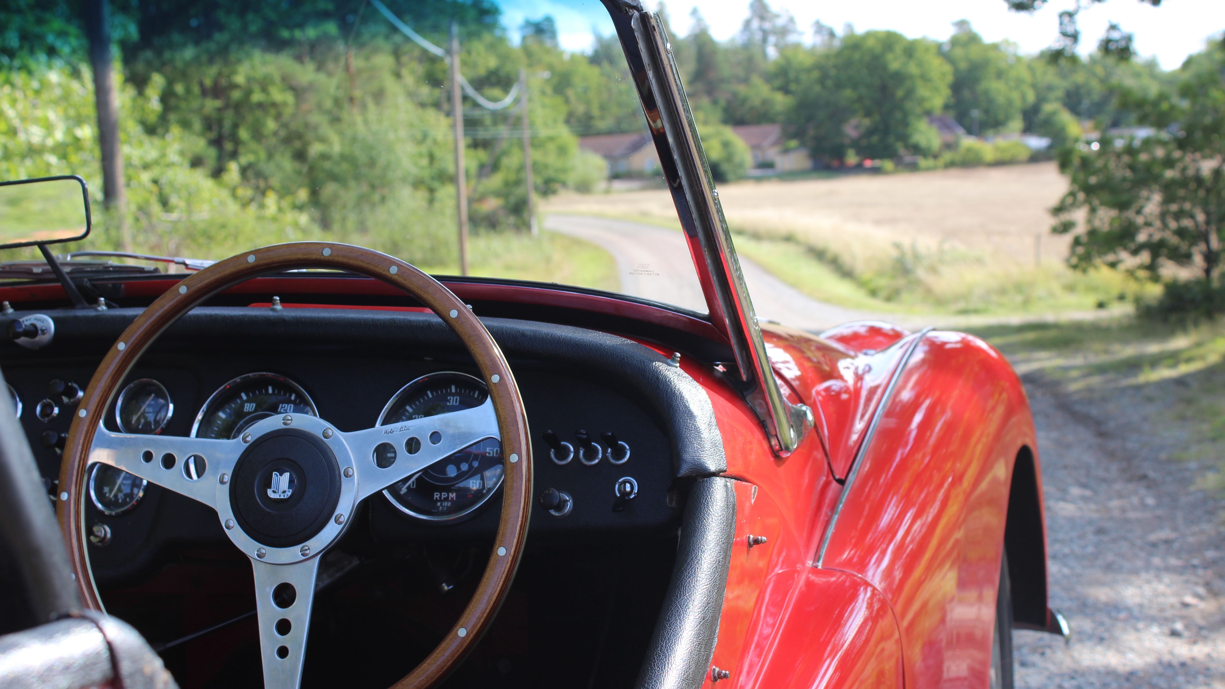 triumph tr3 snett bakifrån hö arty3