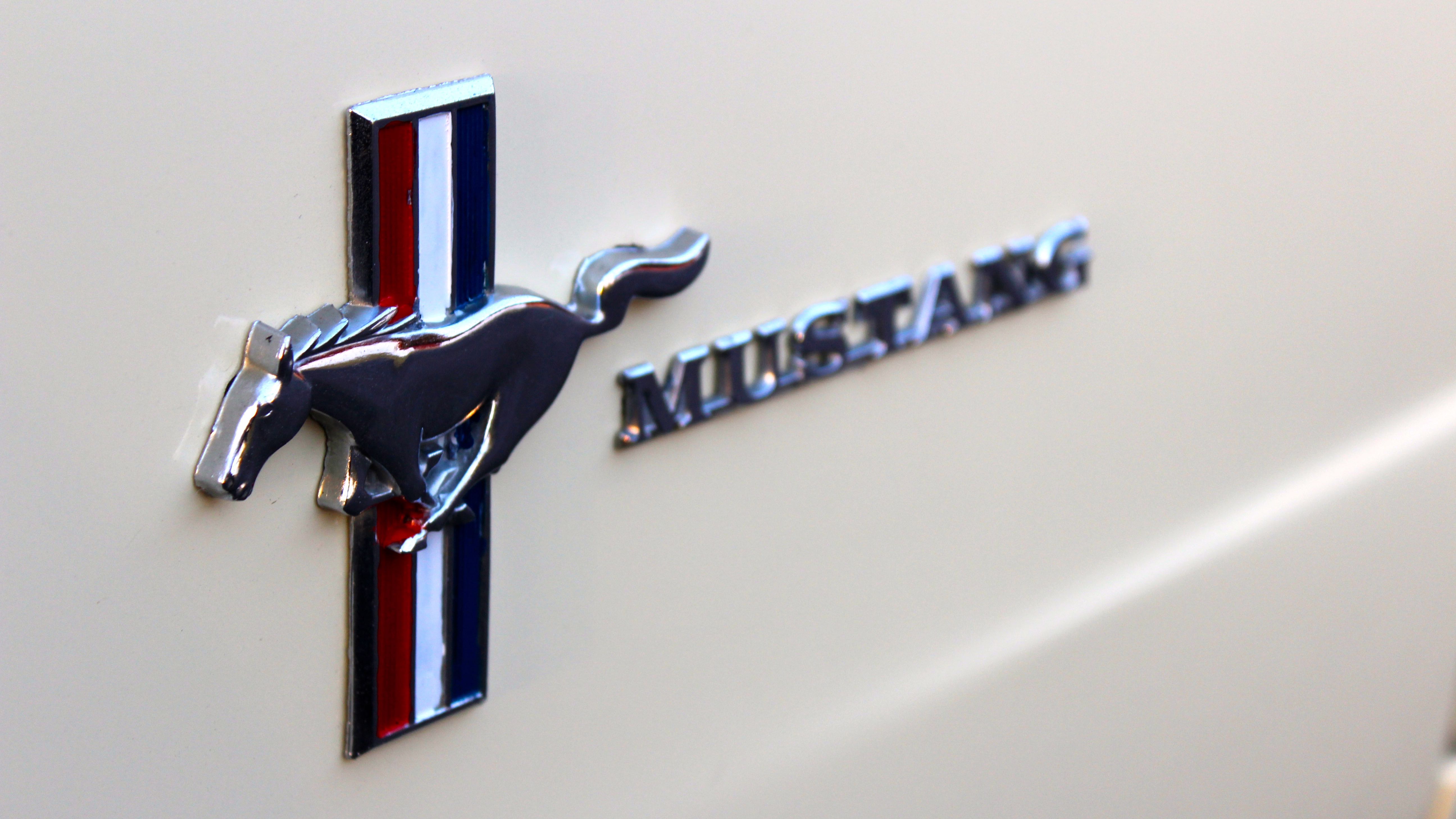 mustang snett detalj